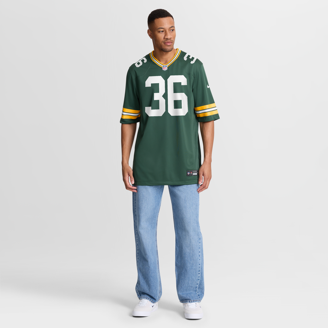 Kamal Hadden Green Bay Packers Nike Team Game Jersey -  Green