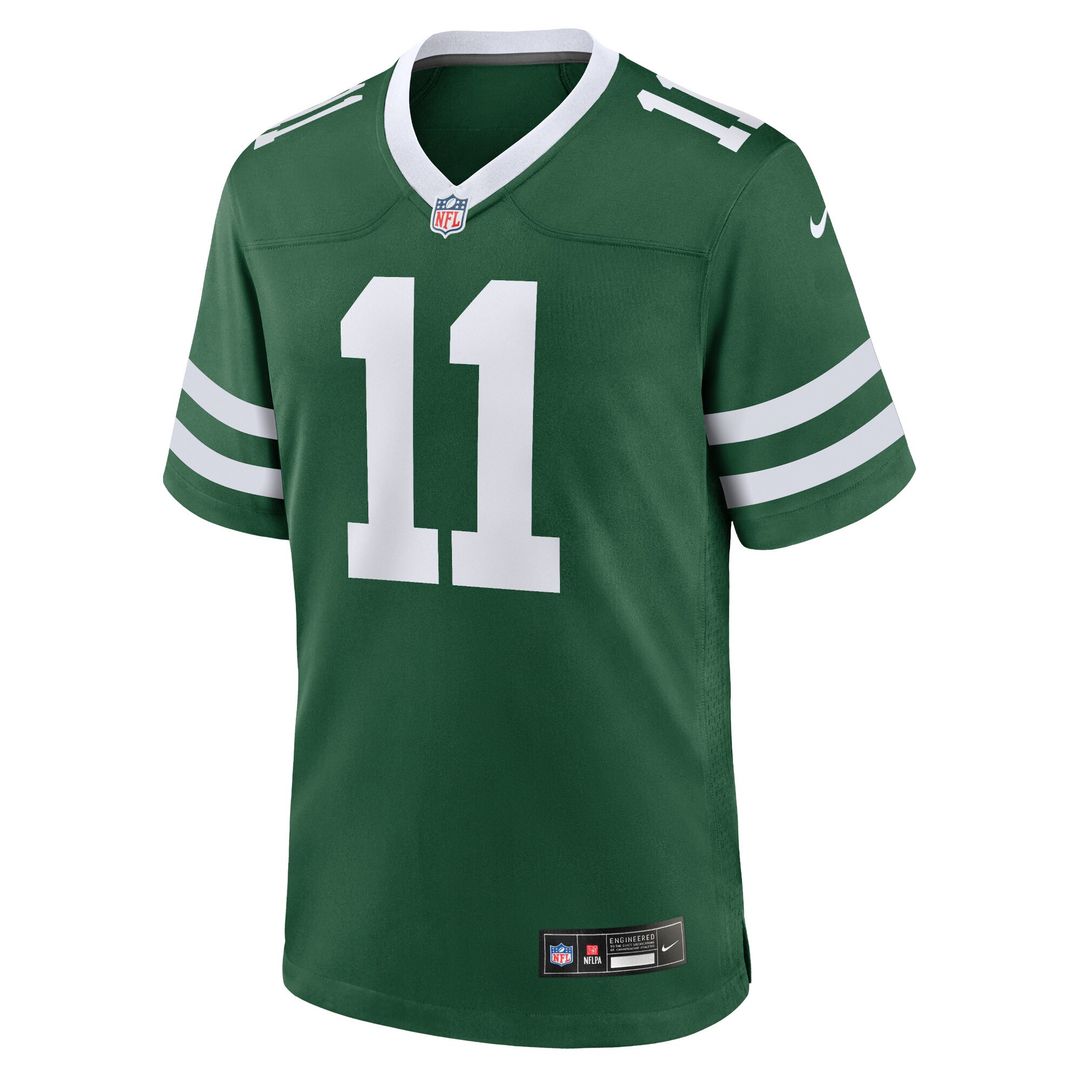 Jermaine Johnson II New York Jets Nike Alternate Game Jersey - Legacy Black
