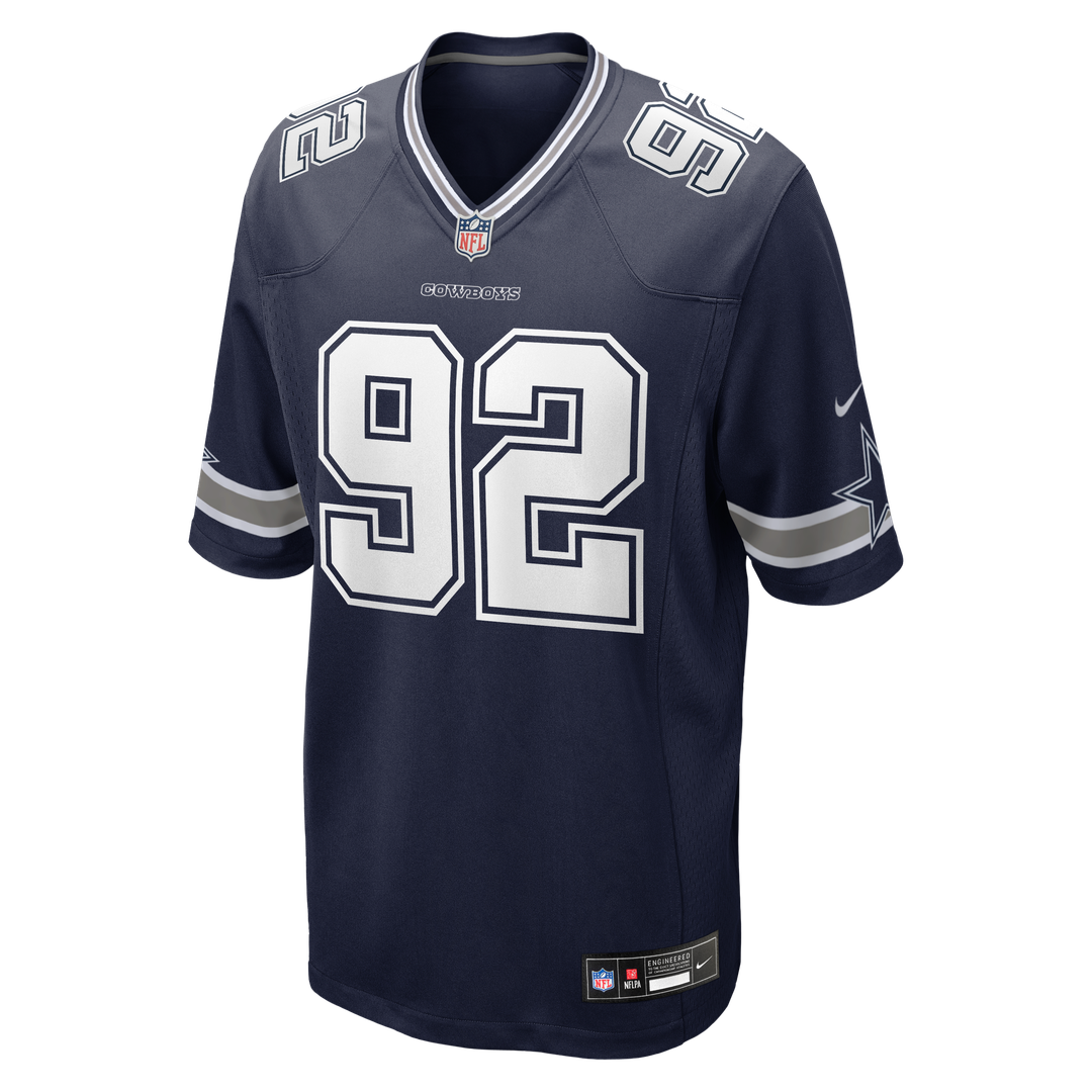 Quinnen Williams Dallas Cowboys Nike Team Game Jersey - Navy