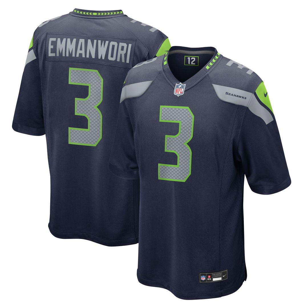 Nick Emmanwori Seattle Seahawks Nike Game Jersey - White
