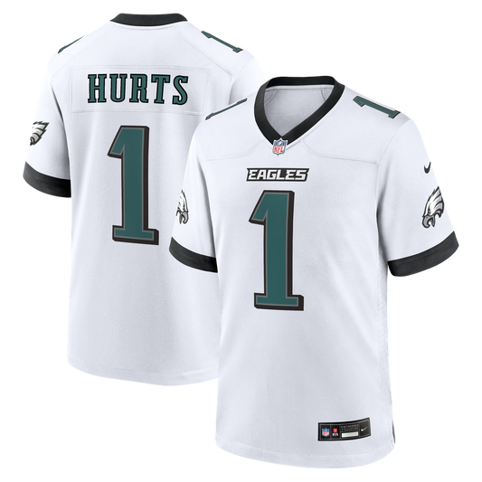 Jalen Hurts Philadelphia Eagles Nike Game Jersey -  White