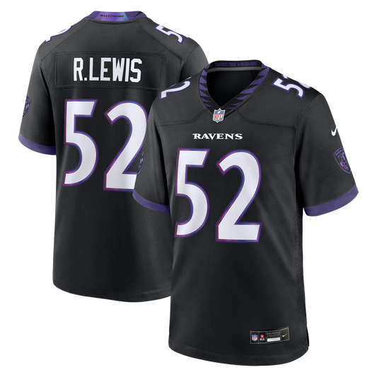 Ray Lewis Baltimore Ravens Nike Alternate Retired Player Game Jersey - Black