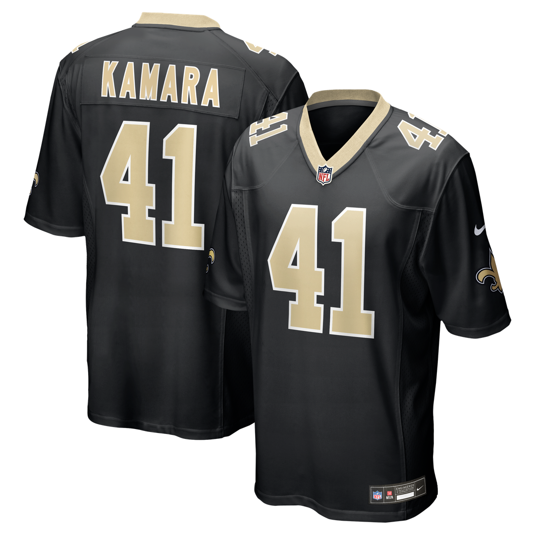 Alvin Kamara New Orleans Saints Nike Game Jersey - Black
