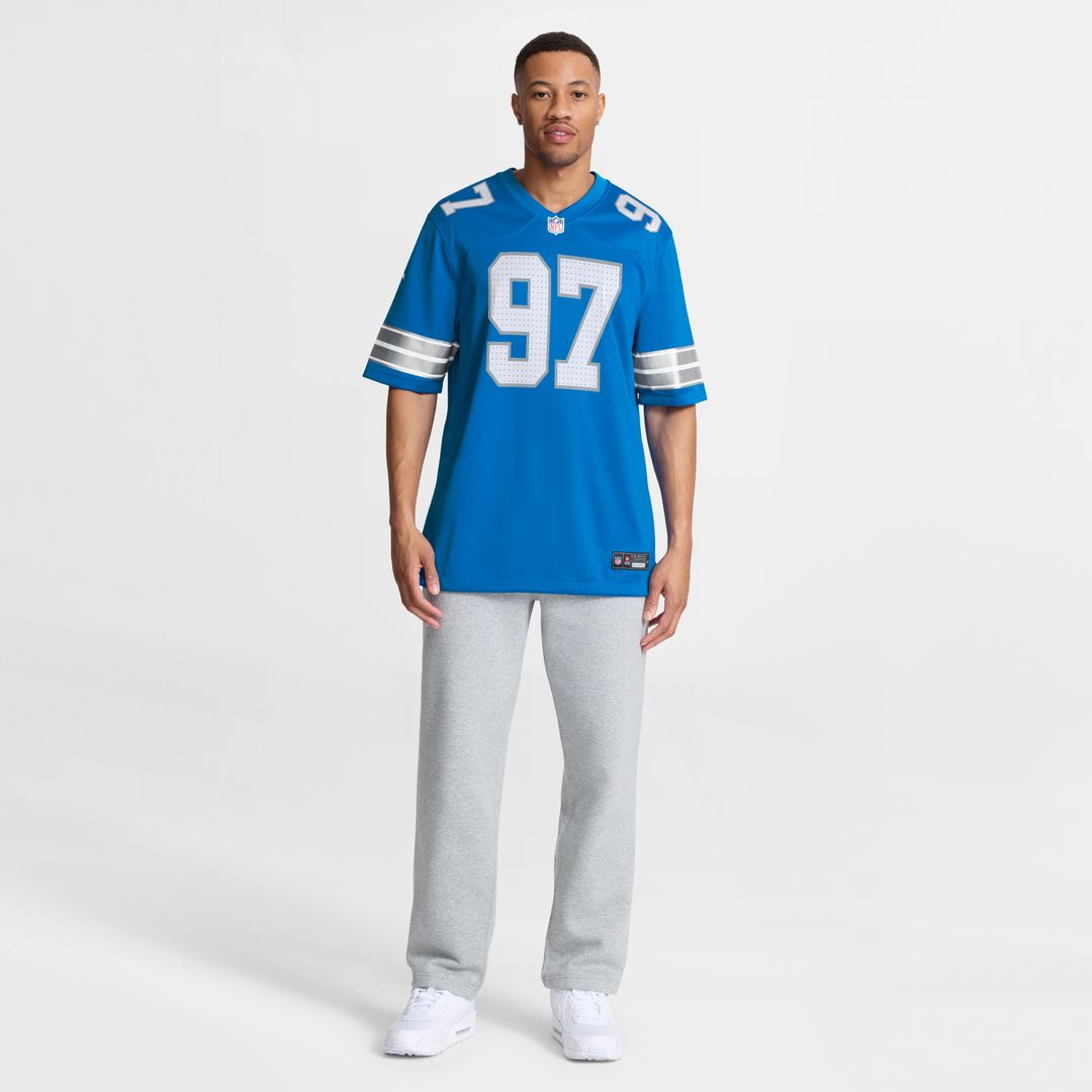 Aidan Hutchinson Detroit Lions Nike Game Jersey - Blue