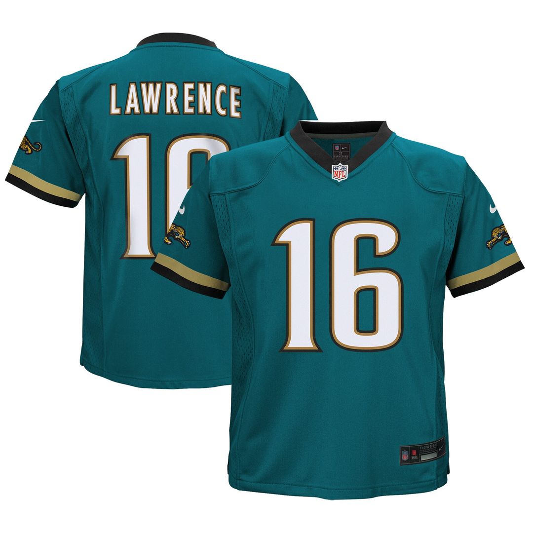 Trevor Lawrence Jacksonville Jaguars Nike Infant Alternate Prowler Throwback Player Game Jersey - Teal