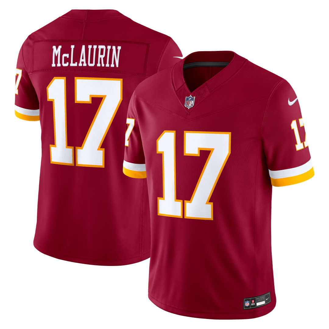 Terry McLaurin Washington Commanders Nike Vapor F.U.S.E. Stitched Limited Jersey - White