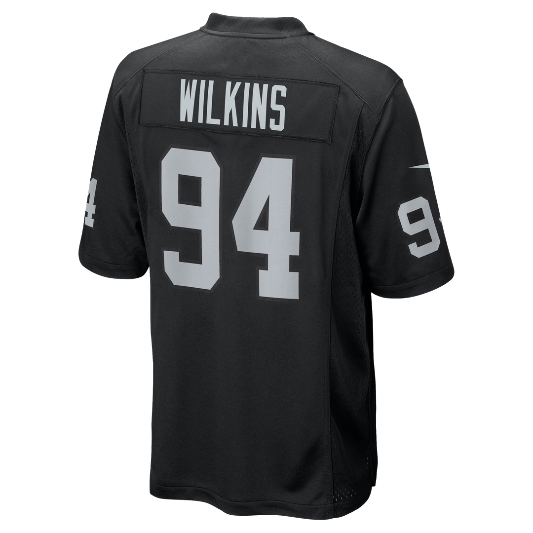 Christian Wilkins Las Vegas Raiders Nike Team Game Jersey -  Black