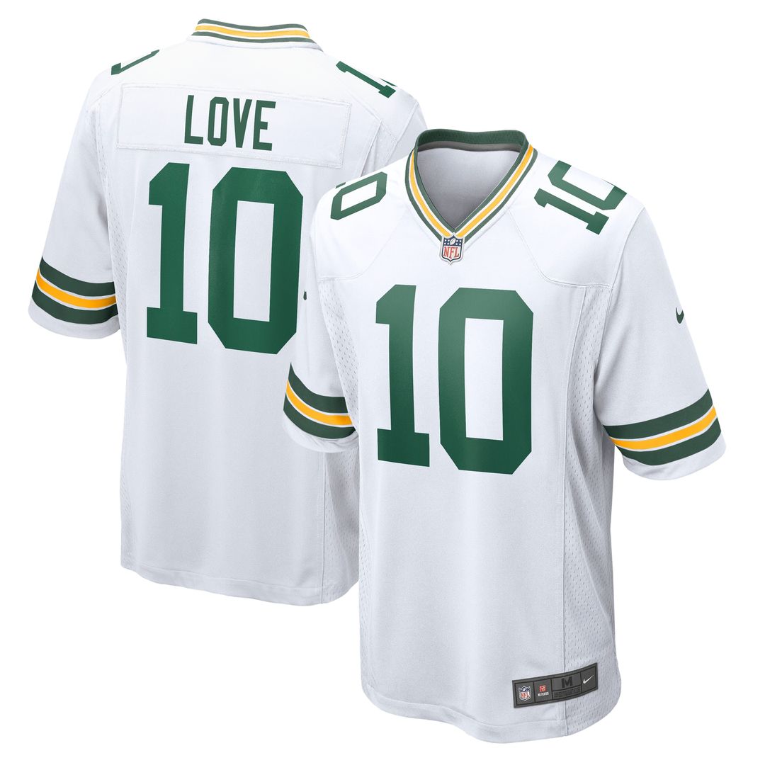 Jordan Love Green Bay Packers Nike Player Game Jersey - Green