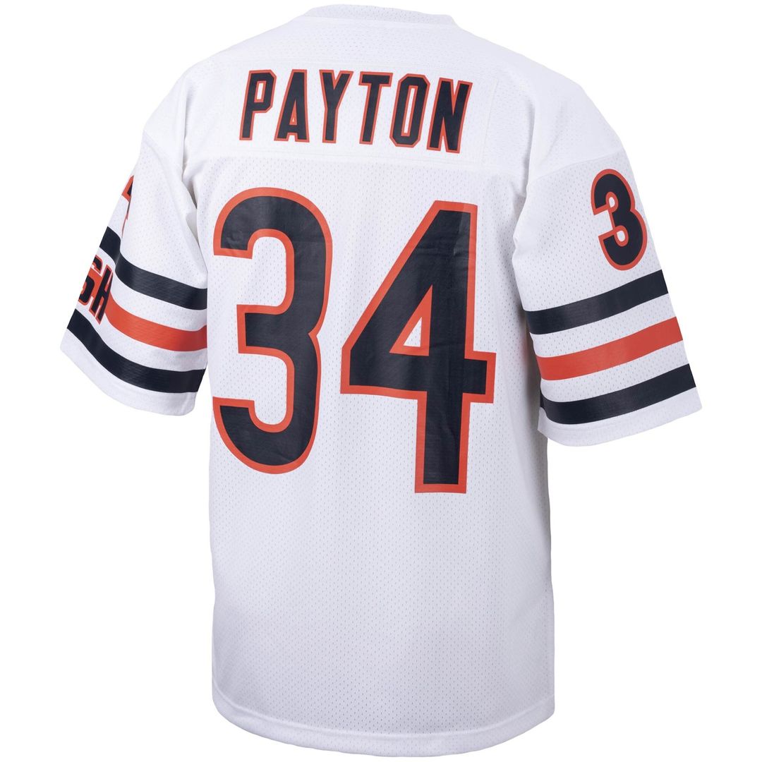 Walter Payton Chicago Bears Mitchell & Ness Big & Tall 1985 Retired Player Replica Jersey - Navy