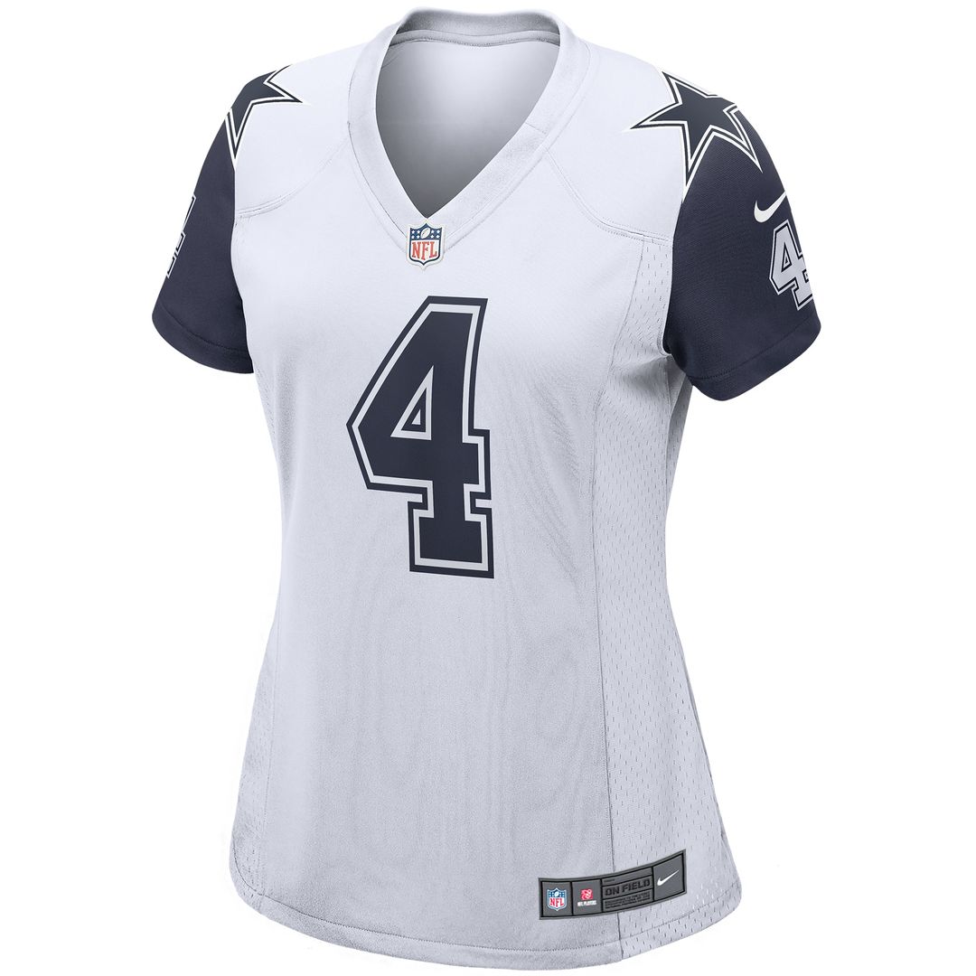 Dak Prescott Dallas Cowboys Nike Women's Game Team Jersey - Navy