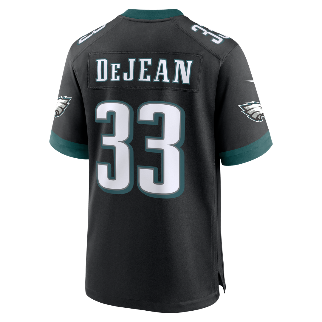 Cooper DeJean Philadelphia Eagles Nike Alternate Game Jersey -  Black