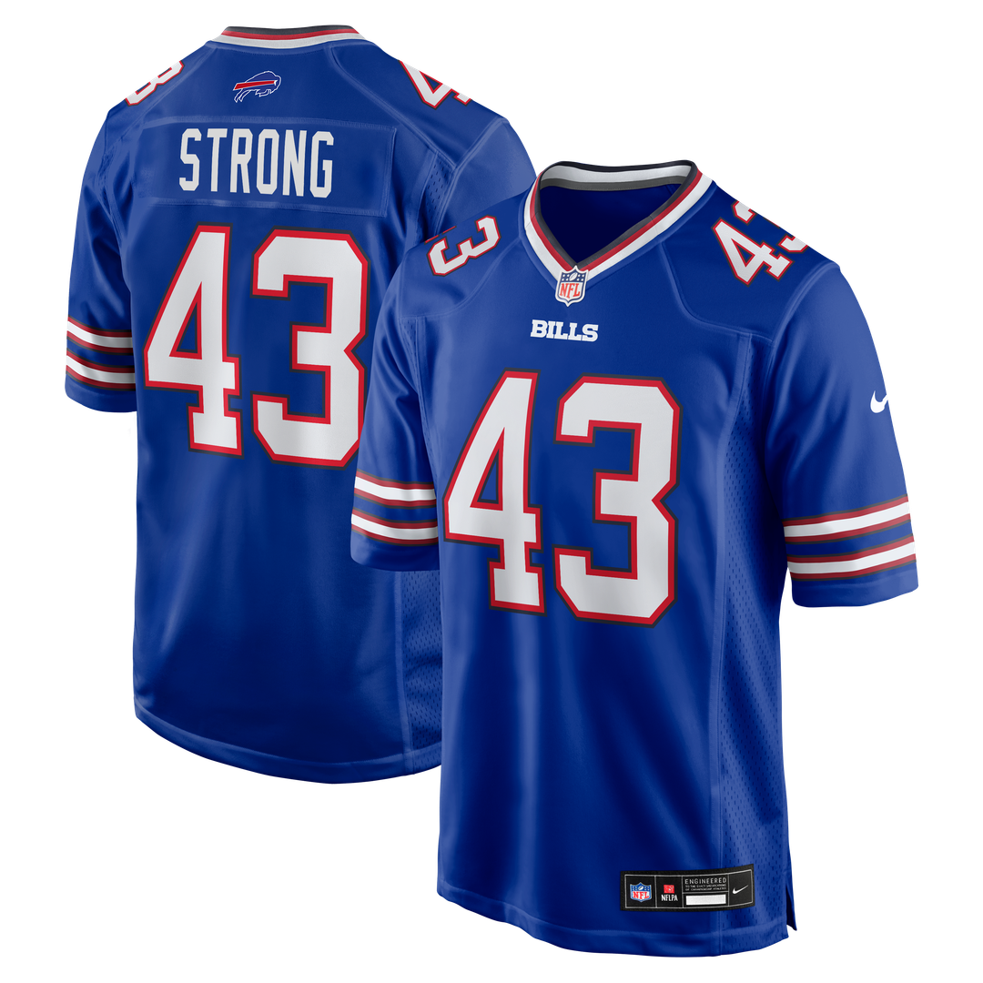 Dorian Strong Buffalo Bills Nike Team Game Jersey -  Royal