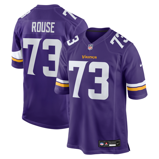 Walter Rouse Minnesota Vikings Nike Team Game Jersey -  Purple