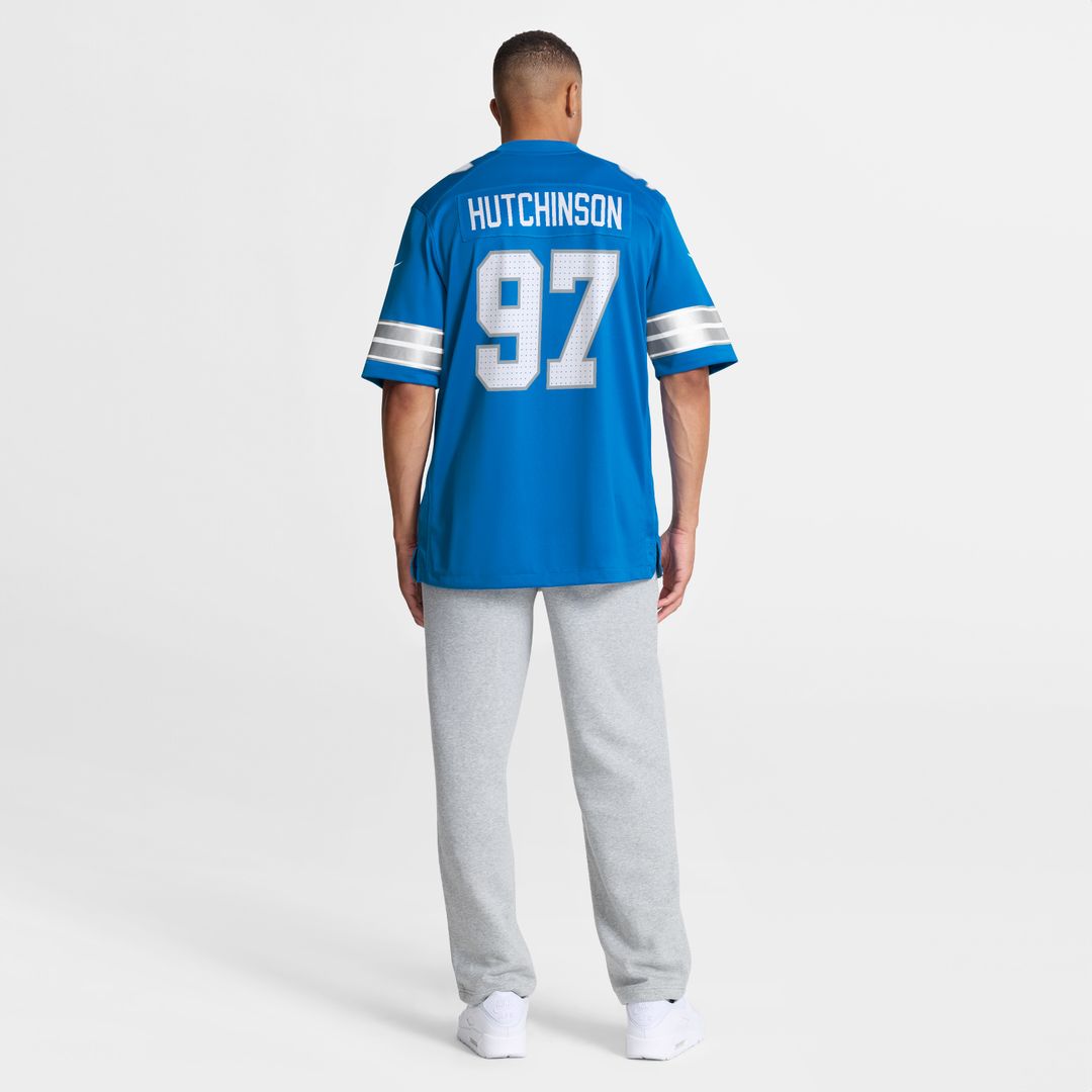 Aidan Hutchinson Detroit Lions Nike 2nd Alternate Game Jersey - Black