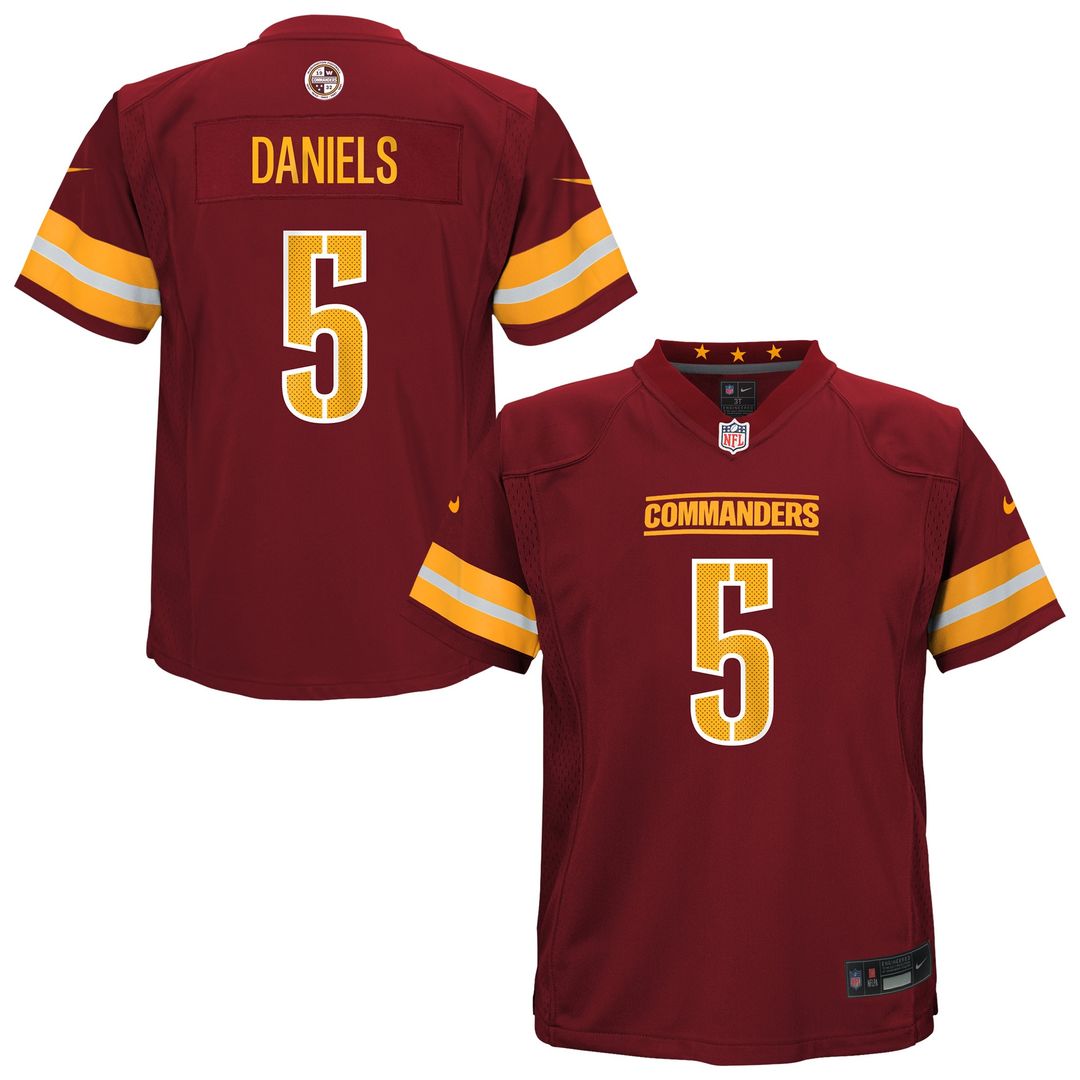 Jayden Daniels Washington Commanders Nike Infant Team  Player Game Jersey - Burgundy