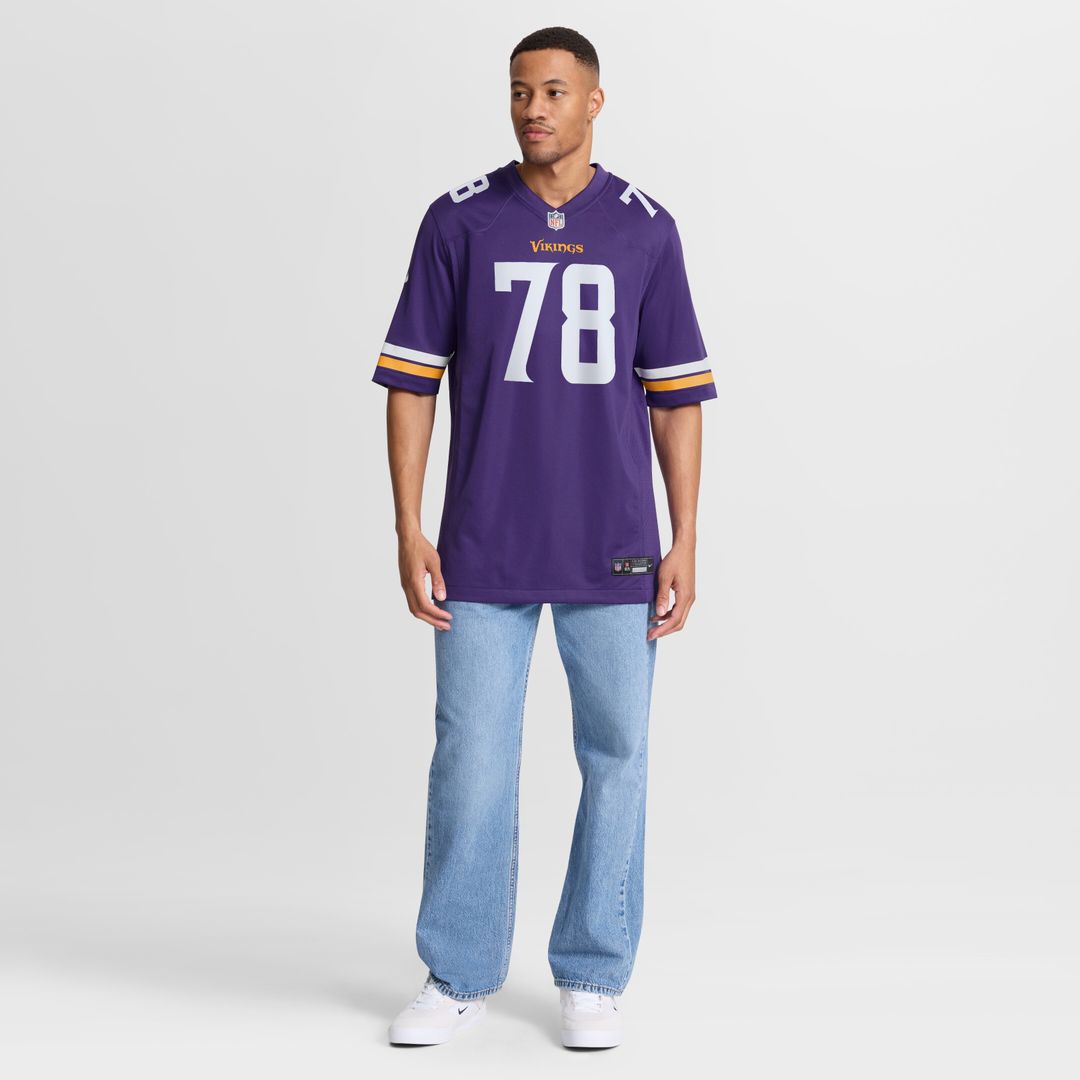 Ryan Kelly Minnesota Vikings Nike Team Game Jersey -  Purple