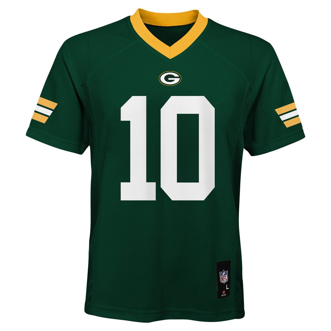 Jordan Love Green Bay Packers Youth Replica Player Jersey - Green