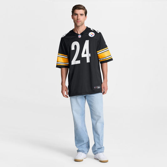 Joey Porter Jr. Pittsburgh Steelers Nike  Game Jersey - Black