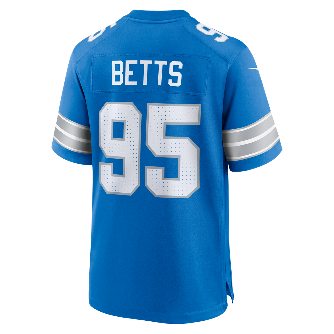 Mathieu Betts Detroit Lions Nike Game Jersey -  Blue