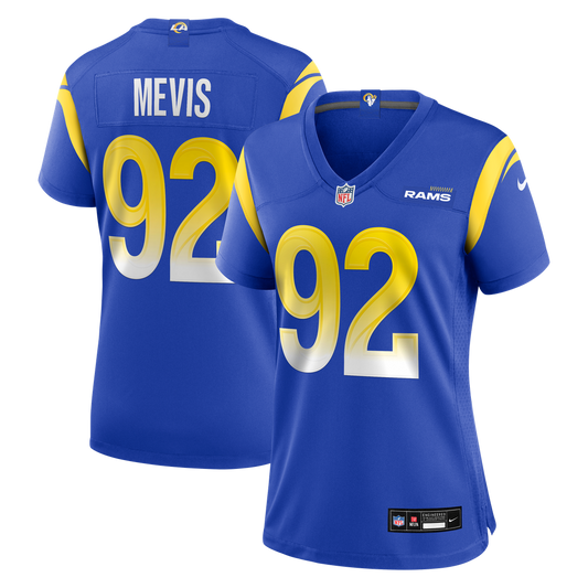 Harrison Mevis Los Angeles Rams Nike Women's Team Game Jersey -  Royal