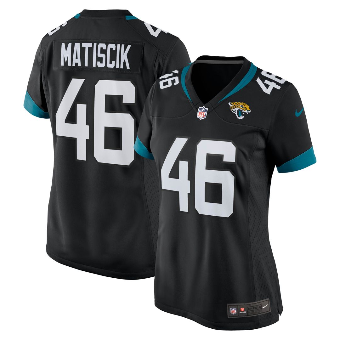 Ross Matiscik Jacksonville Jaguars Nike Women's Game Jersey - Teal