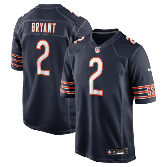 Coby Bryant Chicago Bears Nike Team Game Jersey -  Navy