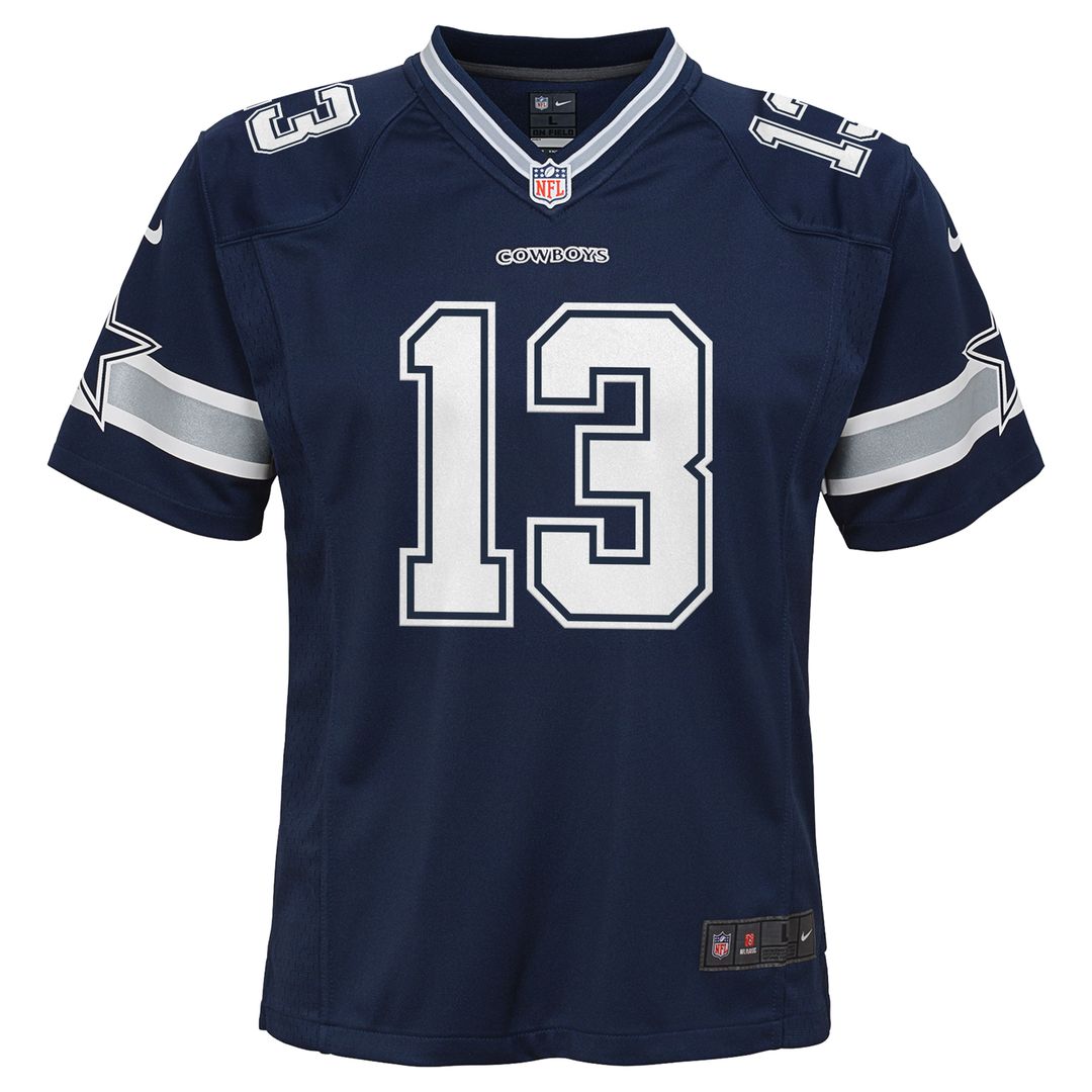 Caleb Downs Dallas Cowboys Nike Youth Team Game Jersey - Navy
