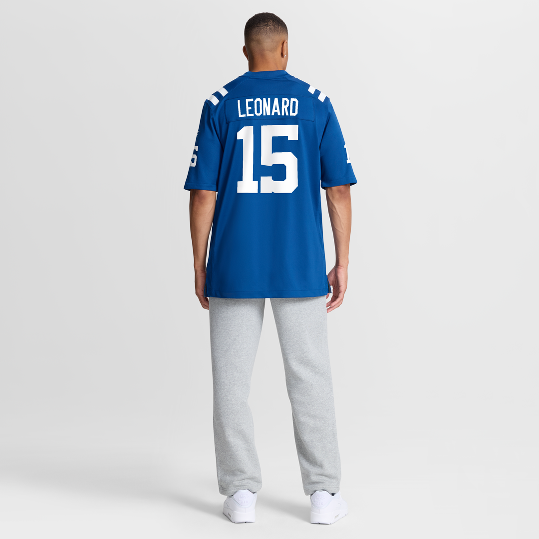 Riley Leonard Indianapolis Colts Nike Team Game Jersey -  Royal