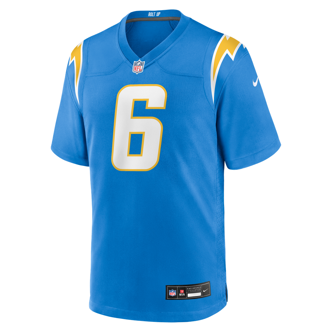 Denzel Perryman Los Angeles Chargers Nike Team Game Jersey -  Powder Blue