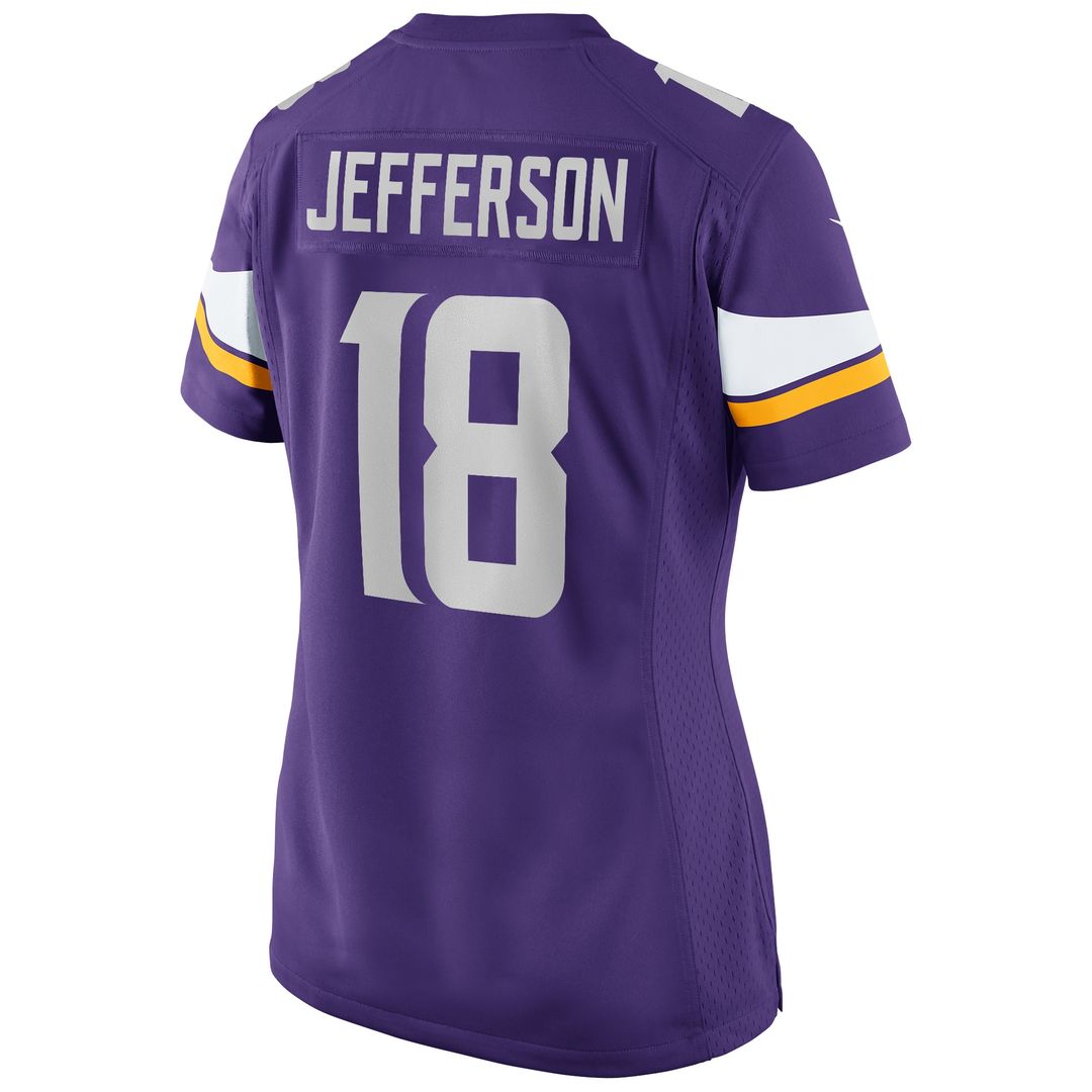 Justin Jefferson Minnesota Vikings Nike Women's Game Player Jersey - White
