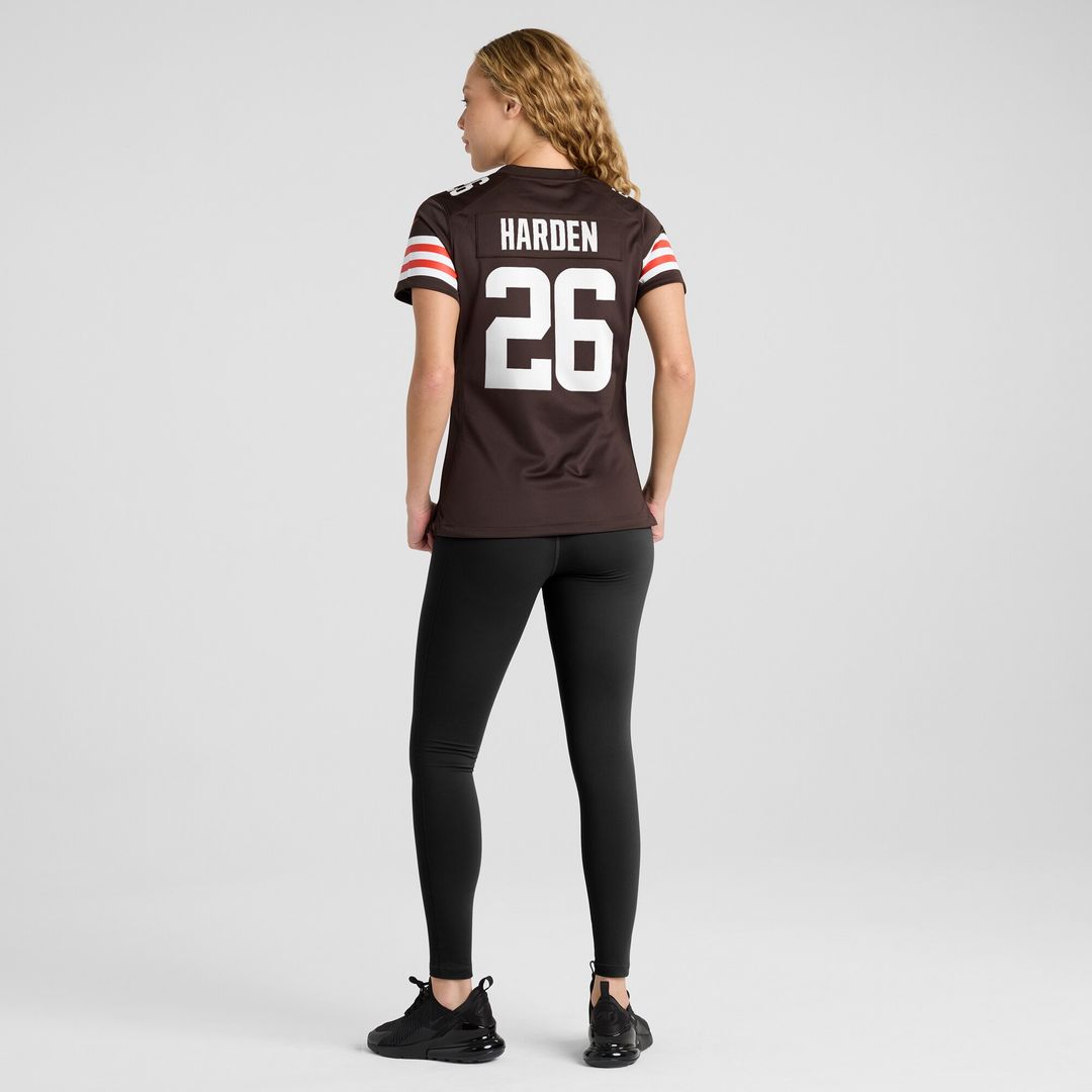 Myles Harden Cleveland Browns Nike Women's  Game Jersey -  Brown