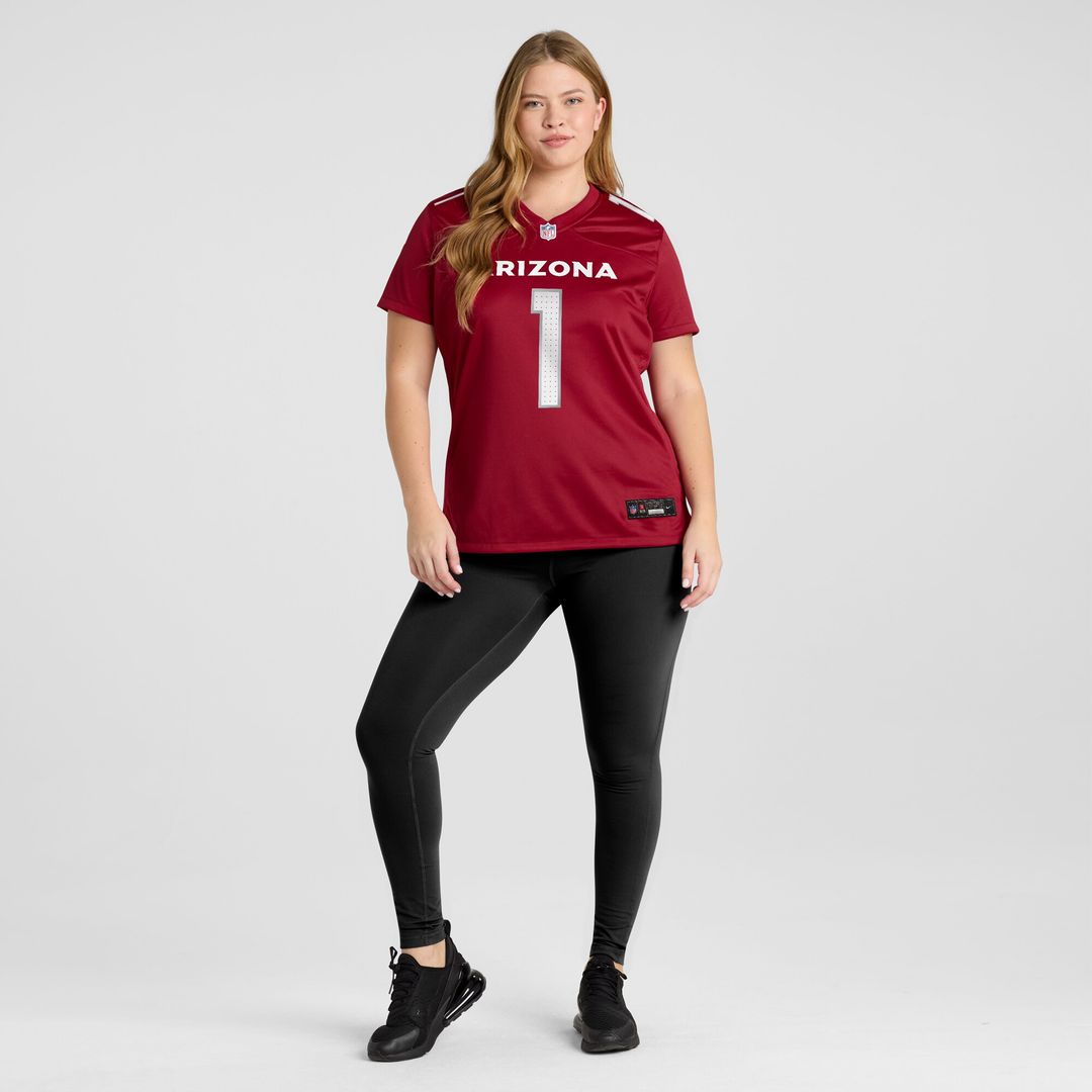 Number 1 Bride Arizona Cardinals Nike Women's Game Jersey - Cardinal