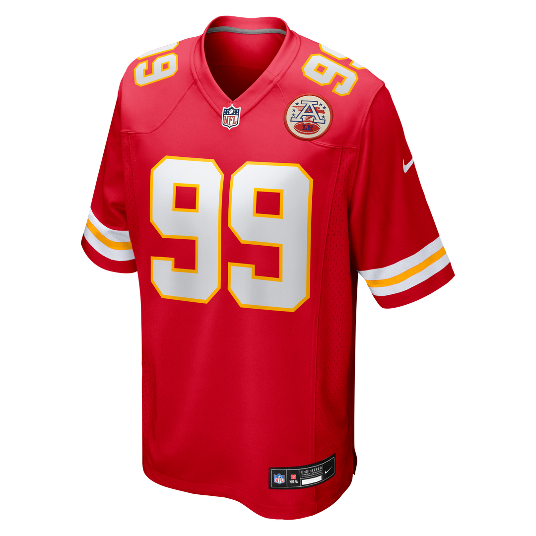 Peter Woods Kansas City Chiefs Nike 2026 NFL Draft First Round Pick No. 29 Team Game Jersey - Red