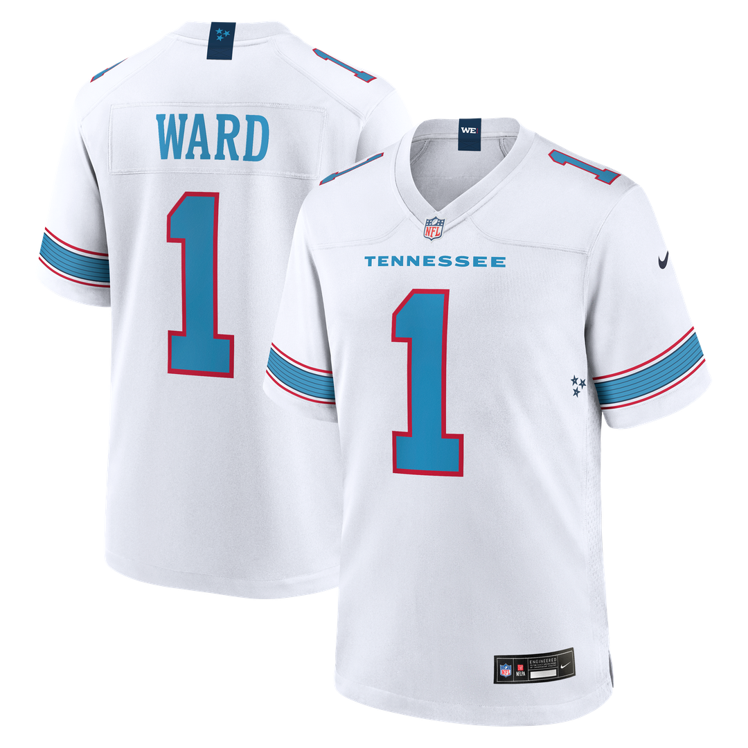 Cameron Ward Tennessee Titans Nike Game Jersey - Light Blue