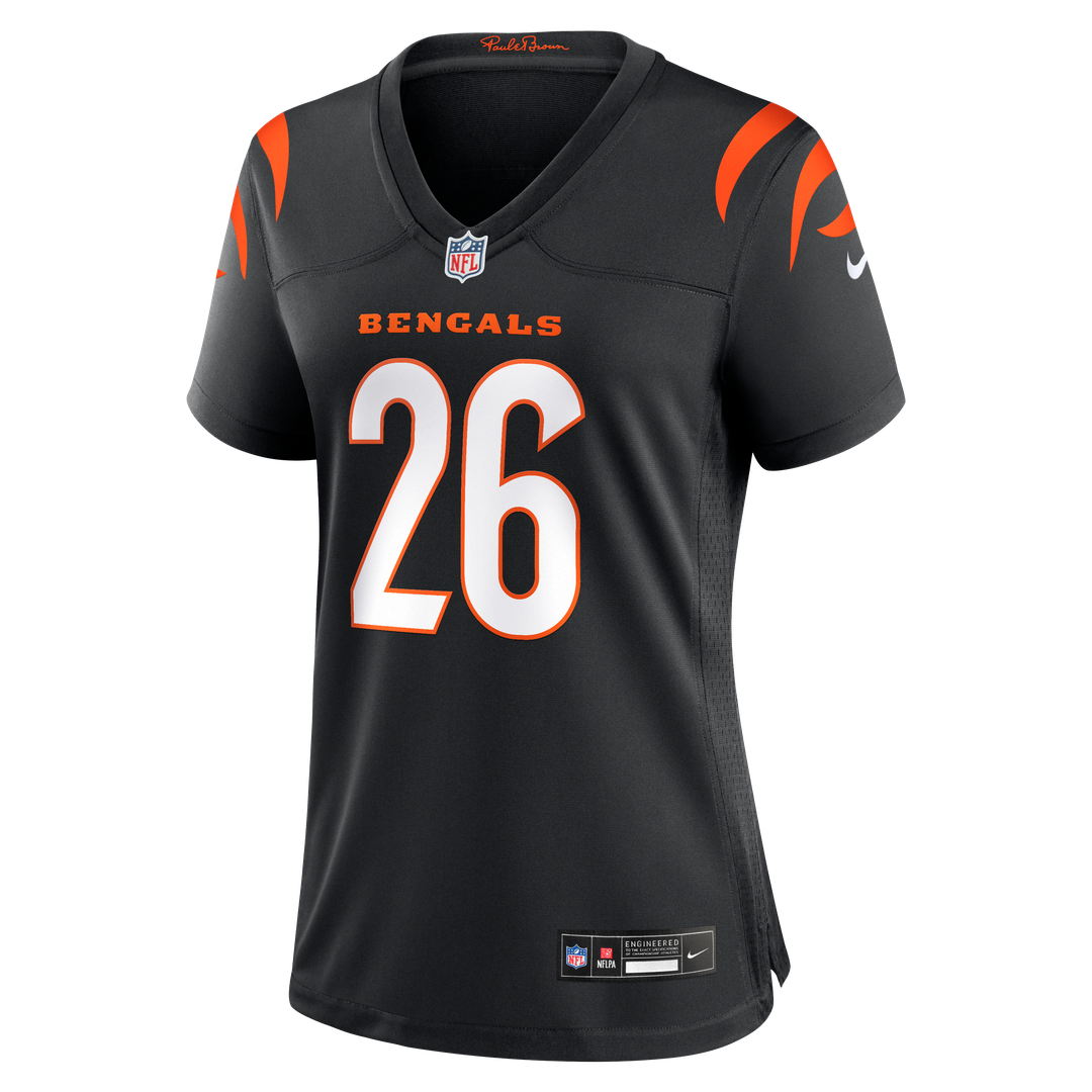 Ja'Sir Taylor Cincinnati Bengals Nike Women's Team Game Jersey -  Black