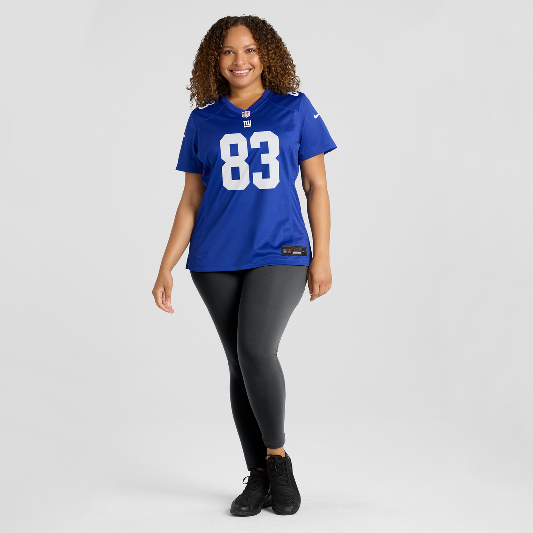 Dalen Cambre New York Giants Nike Women's Team Game Jersey -  Royal