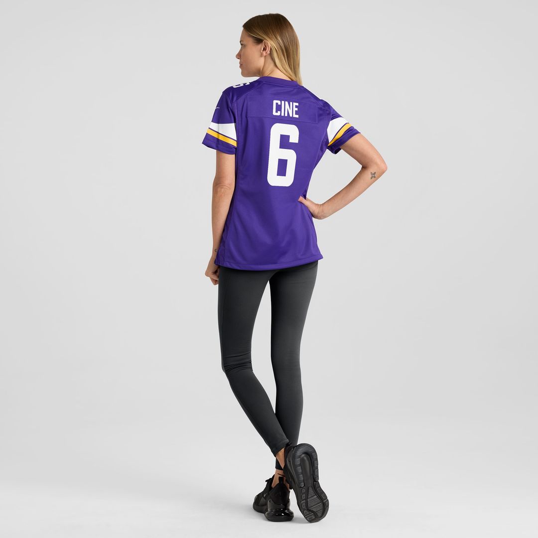 Lewis Cine Minnesota Vikings Nike Women's Game Player Jersey - Purple