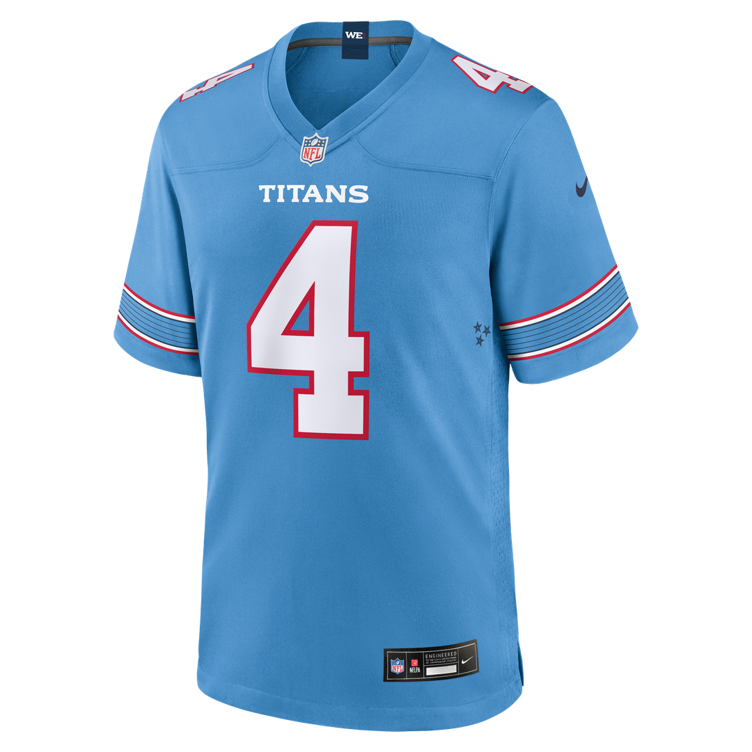 Wan'Dale Robinson Tennessee Titans Nike Team Game Jersey - Light Blue