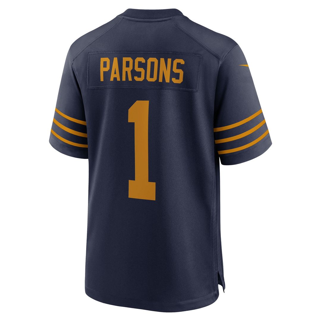 Micah Parsons Green Bay Packers Nike Game Player Jersey - White