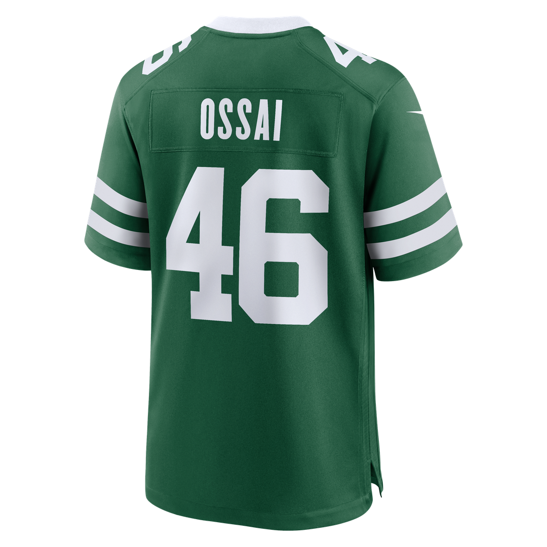 Joseph Ossai New York Jets Nike Team Game Jersey - Legacy Green