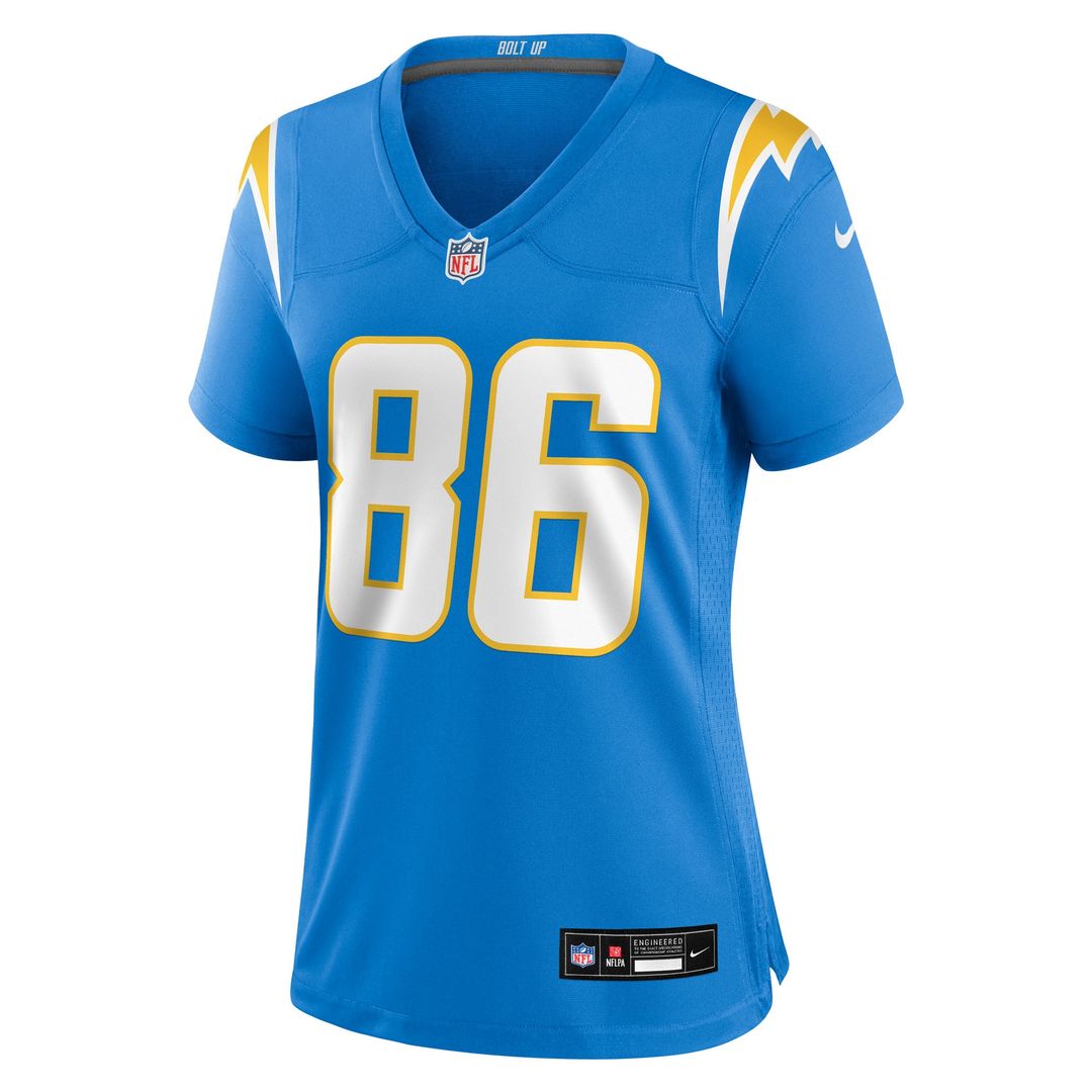 Oronde Gadsden Los Angeles Chargers Nike Women's Alternate 2 Super Chargers Game Jersey -  Navy