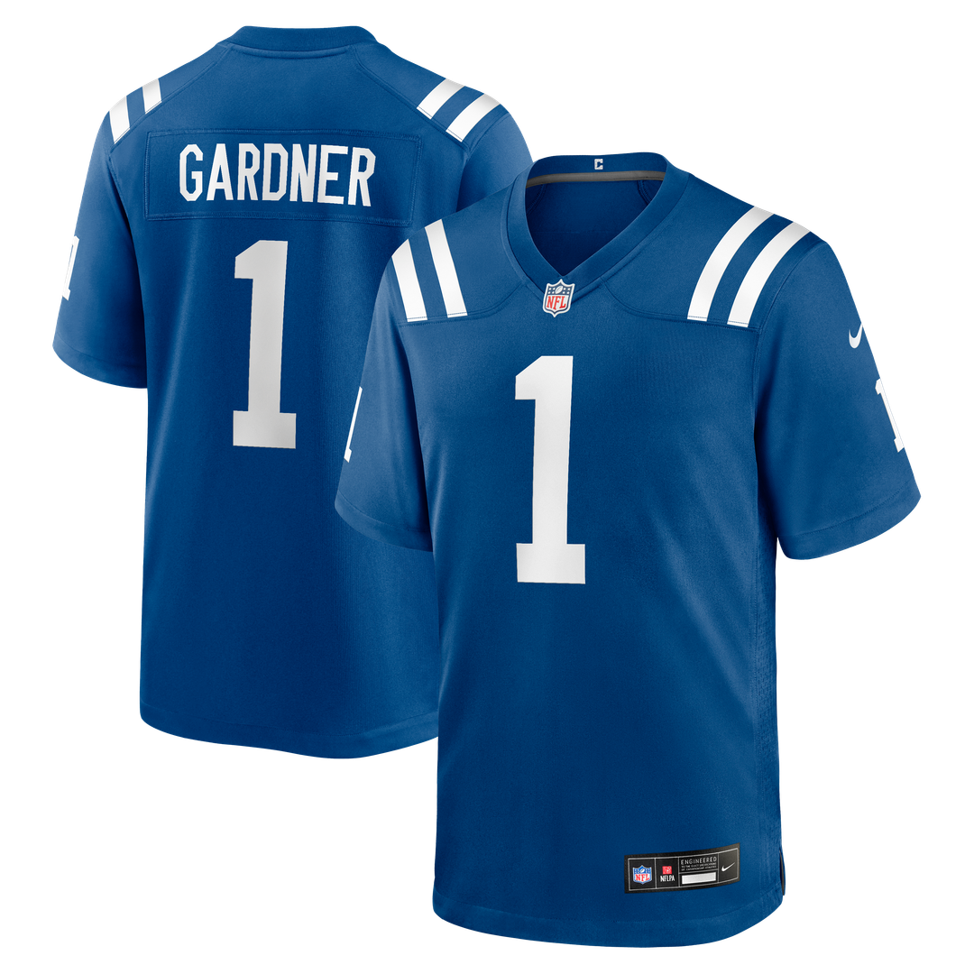 Ahmad Sauce Gardner Indianapolis Colts Nike Alternate 2 Indiana Nights Game Jersey -  Heather Royal