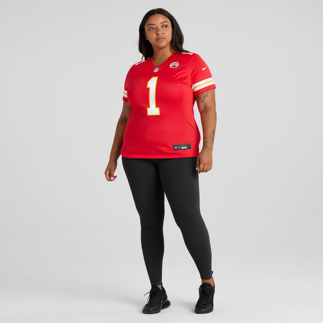 Xavier Worthy Kansas City Chiefs Nike Women's  Game Jersey -  Red