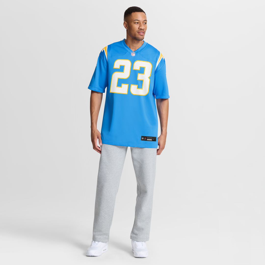 Tony Jefferson Los Angeles Chargers Nike Team Game Jersey -  Powder Blue