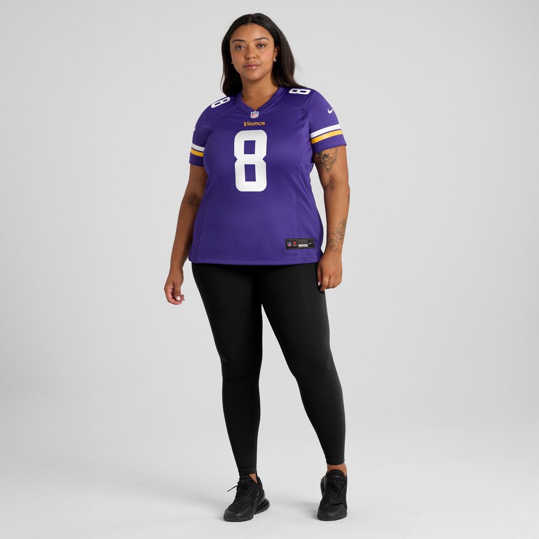 Jeff Okudah Minnesota Vikings Nike Women's Team Game Jersey -  Purple