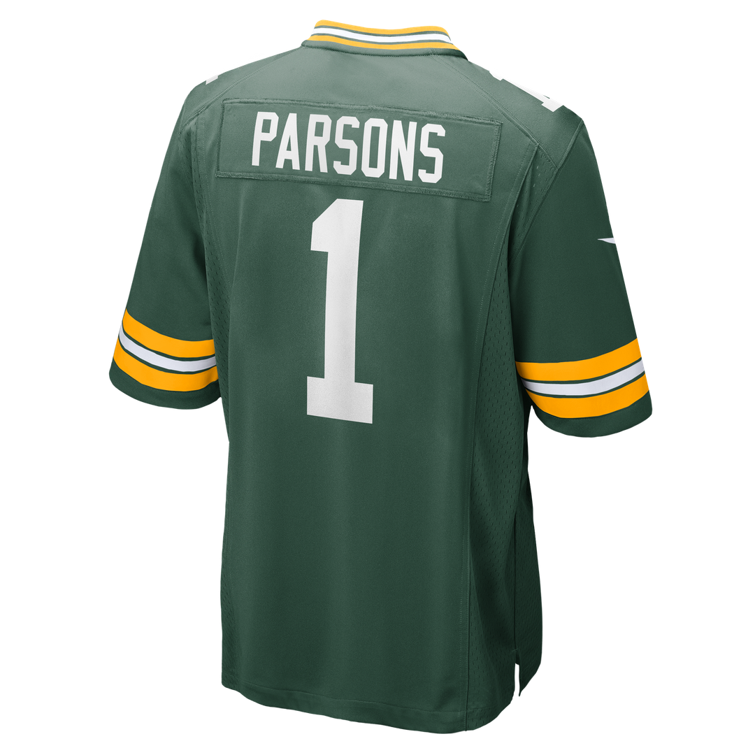 Micah Parsons Green Bay Packers Nike Game Player Jersey - White