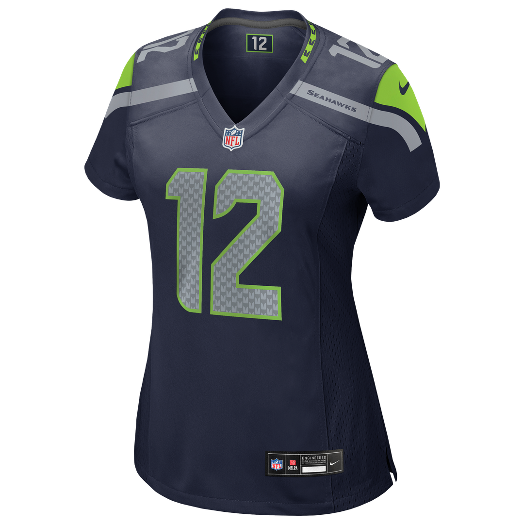 12s Seattle Seahawks Nike Women's Player Jersey - Royal