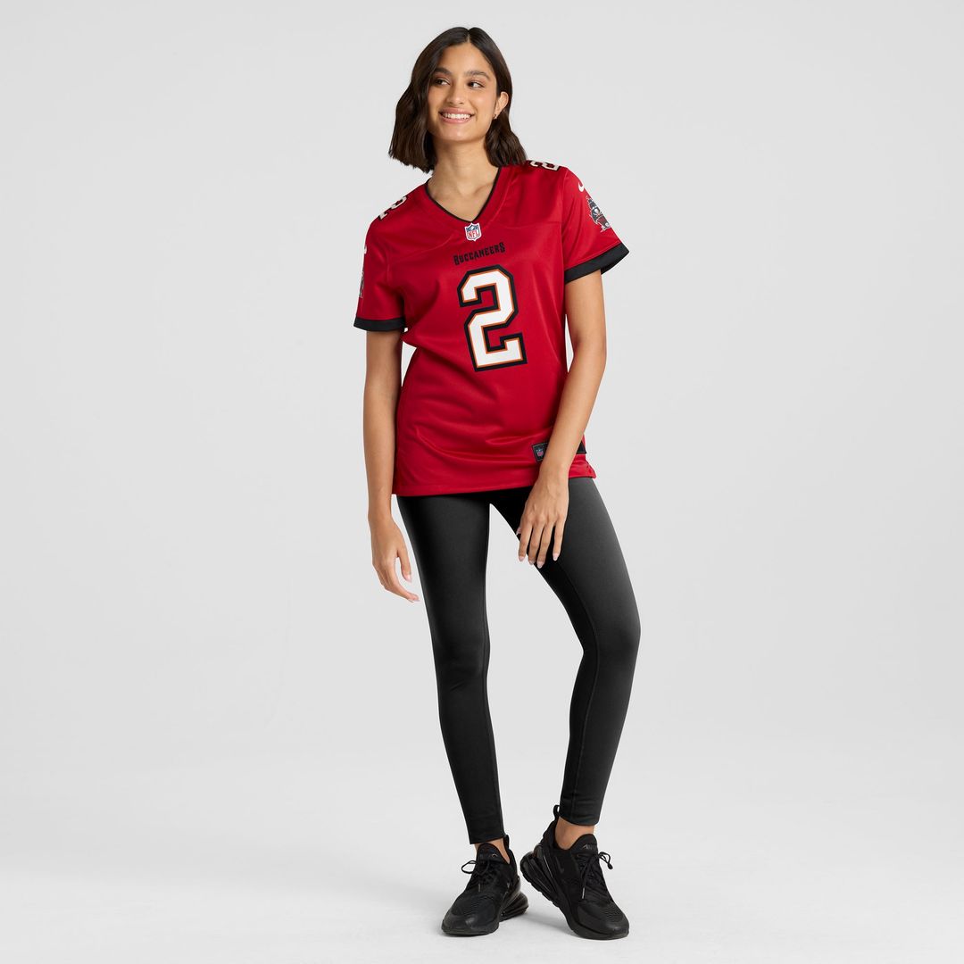 Emeka Egbuka  Tampa Bay Buccaneers Nike Women's Team  Game Jersey - Red