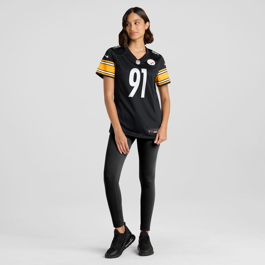 Logan Lee Pittsburgh Steelers Nike Women's Team Game Jersey -  Black