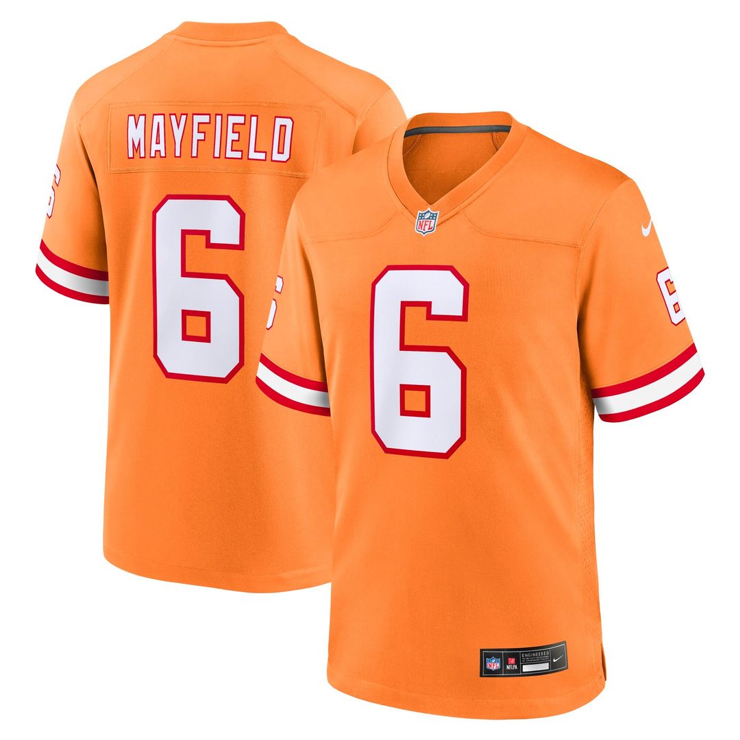 Baker Mayfield Tampa Bay Buccaneers Nike Youth Game Jersey - Pewter